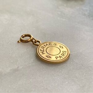 Hermès Sellier Pendant Charm